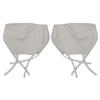 1990-91 Mustang TMI Sport Seat Leather Upholstery Kit  - Titanium Gray Convertible