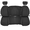 1992-93 Mustang TMI Sport Seat Upholstery - Vinyl  - Black Convertible