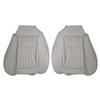 1990-91 Mustang TMI Sport Seat Vinyl Upholstery Kit  - Titanium Gray Hatchback