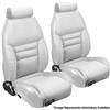1994-96 Mustang TMI Sport Seat Vinyl Upholstery Kit  - Oxford White Convertible
