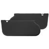 1985-93 Mustang TMI Vinyl Sun Visors  - Black Sunroof
