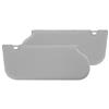 Mustang TMI Sun Visors for Sunroof - Titanium Gray Vinyl | 90-92