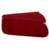 1981-82 Mustang TMI Vinyl Sun Visors  - Medium Red
