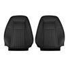 1987-89 Mustang TMI Sport Seat Vinyl Upholstery Kit  - Black Convertible