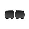 1987-89 Mustang TMI Sport Seat Vinyl Upholstery Kit  - Black Convertible