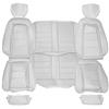1985-86 Mustang TMI Sport Seat Vinyl Upholstery Kit  - Oxford White Convertible