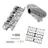 1986-95 Mustang Trick Flow Box-R-Series Intake Manifold  - Silver 5.0