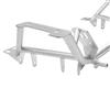 1979-1993 Mustang UPR Mild Steel K-Member & Coil Over Kit w/ 12" 200lb Springs - Pushrod