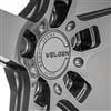 2024-26 Mustang Velgen Classic5 V2 Wheel & MT Tire Kit - 20x10/11  - Gloss Gunmetal