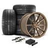 2015-23 Mustang Velgen VF10 Wheel & M/T Tire Kit - 20x10/11  - Bronze