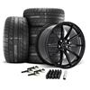 2024-26 Mustang Velgen VF10 Wheel & M/T Tire Kit - 20x10/11  - Gloss Black
