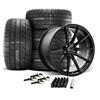 2024-26 Mustang Velgen VF10 Wheel & M/T Tire Kit - 20x10/11  - Satin Black
