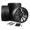 2024-26 Mustang Velgen VF10 Wheel & Nitto Tire Kit - 20x10/11  - Satin Black