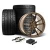 2015-23 Mustang Velgen VF5 Wheel & Nitto Tire Kit - 20x10/11 - Gloss Bronze