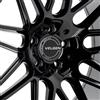 2024-25 Mustang Velgen VF9 Wheel & MT Tire Kit - 20x10/11  - Gloss Black
