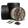 2024-25 Mustang Velgen VF9 Wheel & Nitto Tire Kit - 20x10/11  - Gloss Bronze