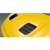 2018-2023 Mustang Hood Louvers - Matte Black