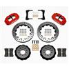 2005-14 Mustang Wilwood Superlite 6R Front Brake Kit - 6 Piston - 13" - Red