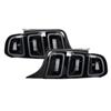 2010-2014 Mustang Winjet Euro Style Tail Lights - Clear