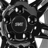1994-04 Mustang SVE Anniversary Wheel Kit - 17x9/10  - Gloss Black