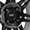 1979-93 Mustang SVE 4 Lug Anniversary Wheel & Nitto Tire Kit  - 17x9 - Gloss Black