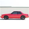 1979-93 Mustang SVE 4 Lug Anniversary Wheel & Nitto Tire Kit  - 17x9 - Gloss Black