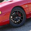 1994-04 Mustang SVE FR500 Wheel & Nitto Tire Kit - 17x9/10.5 - Gloss Black