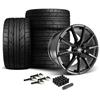 2015-23 Mustang SVE S350 Wheel & Nitto Tire Kit - 20x10  - Staggered Tires - Gloss Black