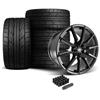 2005-14 Mustang SVE S350 Wheel & Nitto Tire Kit - 20x10 - Gloss Black - Staggered