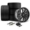 2015-23 Mustang SVE S350 Wheel & Nitto NT05 Tire Kit - 19x10/11 - Gloss Black
