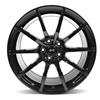 2015-23 Mustang SVE S350 Wheel & Nitto NT555 G2 Tire Kit - 19x10/11 - Gloss Black