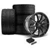 2005-14 Mustang SVE S350 Wheel & Nitto NT05 Tire Kit - 19x10/11 - Gloss Black