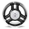 1979-2004 Mustang SVE 5 Lug 93 Cobra R Style Wheel & Nitto Tire Kit - 17x8/9