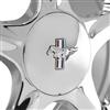 1979-93 Mustang 5 Lug Pony Wheel & Nitto Tire Kit  - 17x8/9 - Chrome