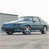 1979-93 Mustang 5 Lug Pony Wheel & Nitto Tire Kit  - 17x8/9 - Chrome